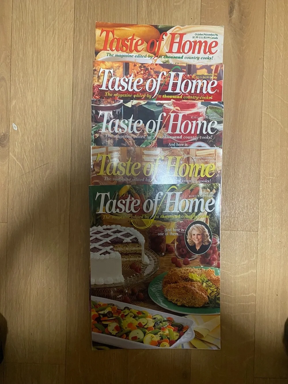 Taste of Home Cookbook Bundle (5 Magazine Bundle)